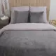 Наволочки декоративные Tessolo Home Z13101/GPTH, 50x50 см, велюр, 2 шт, цвет графит