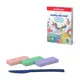 Классический пластилин ErichKrause Pastel 6 цветов+2 белых со стеком, 144г