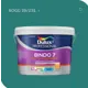 Краска для стен и потолков Dulux Bindo 7 экстрапрочная цвет RAL 80GG 19/231 peacock fan 9 л
