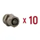 Муфта комбинированная Aqualink 3/4"x16 мм НР латунь k18300