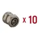 Муфта комбинированная Aqualink 3/4"x20 мм ВР латунь k18320