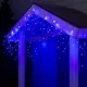 Электрогирлянда универсальная Luazon lighting BH.SPEC.IP44.220.03.05.1.04 бахрома 3x3 м 160 ламп синий 1 режим работы