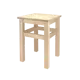 Табурет Gemlux 33x45x33 см береза цвет бежевый