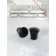 Наконечник для карниза Evoli Престиж Ø 19 мм "Грос" цвет черный, 2 шт, в упаковке