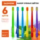 Зубная щетка Daswerk MEDIUM Soft 608214 мягкая/средней жесткости набор 6 штук