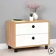 Тумба прикроватная Моби 55x41.4x33.5 см 2 ящика ЛДСП цвет дуб золотой