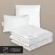 Набор 1 одеяло+1 подушка Hotel collection лебяжий пух в бамбуковом сатине 140x200 см 70x70 см