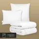 Набор 1 одеяло+1 подушка Relax лебяжий пух в микрофибре 140x200 см 70x70 см