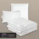 Набор 2 одеяла+2 подушки Hotel collection лебяжий пух в бамбуковом сатине 140x200 см 70x70 см