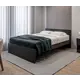 Кровать Столплит Бруклин сб-3353 140x200 см ДСП цвет диамант серый