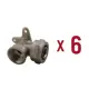 Угол комбинированный 90° Aqualink 1/2"x20 мм ВР латунь k18844