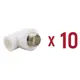 Угол комбинированный 90° Aqualink 3/4"x25 мм ВП-НР полипропилен 10 шт k19115