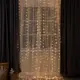Электрогирлянда универсальная Luazon lighting занавес 2x2 м 450 ламп теплый белый (желтый) 8 режимов работы