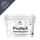 Резиновая краска Malare ProfleX Latex для фасадов интерьера мебели кровли цоколей моющаяся быстросохнущая матовая цвет пьяная вишня 10 кг