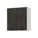 Навесной шкаф Стендмебель Пасаденна 70x71.6x30 см ЛДСП цвет белый/угольный камень