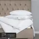 Набор 2 одеяла+2 подушки Linen льняное волокно в хлопковом тике 172x205 см 70x70 см