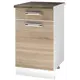 Напольный шкаф с ящиком Sav Agata 50x85x60 см МДФ цвет дуб сонома