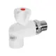 Кран радиаторный угловой Meerplast 25x3/4" полипропилен