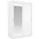 Шкаф-купе МК Е1 LITED100_B Lite 100x212x59.50 см ЛДСП 2 двери 7 полок цвет белый