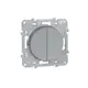 Переключатель встраиваемый Schneider electric Odace S53R213 2 клавиши цвет алюминий
