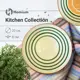 Тарелка Homium Kitchen Collection 20x8x20 см керамика цвет белый/зеленый