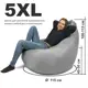 Кресло-мешок Goodpoof 5XL 110x150x110 см вельвет цвет латте