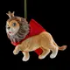 Елочная игрушка Храбрый лев Erichkrause decor 51003 47 см х 30 см разноцветный