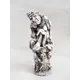 Статуэтка Баба Яга с черепами 9 см