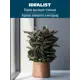 Горшок цветочный Патт Idealist lite 23 см 19 см 8 л искусственный камень жёлтый/золотой без автополива