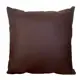 Декоративная подушка Славянский текстиль Leather 5010855/Dk.Brown, 45x45 см цвет коричневый