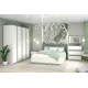 Кровать Dial Cat 9 ПМ 160x200 см ЛДСП цвет миндаль/графит