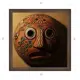 Картина в раме Декор Депо Константин Малютин "Круглая маска" E21 61x61 см