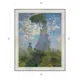 Картина в раме Декор Депо Клод Моне "Променад женщины с зонтом" E20 56x46 см