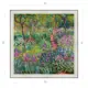 Картина в раме Декор Депо Клод Моне "Ирисовый сад в Живерни" E20 61x61 см