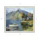 Картина в раме Декор Депо Ксения Черномор "Озеро Комо" E20 61x71 см