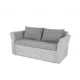 Диван садовый 4sis YH-C2130W-3-TW brown Капучино 85 см x 170 см x 81 см искусственный ротанг коричневый