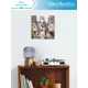 Настенные часы Decoretto GCL 1020-S Париж в дожде 30 см
