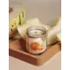 Свеча ароматическая в баночке Cherriess "Сочная дыня" 80 гр белая