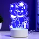 Ночник светодиодный с выключателем Risalux 6903925 Кот с подарком