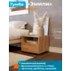 Тумба прикроватная Домаклево Эмили 40x32x36.5 см 1 ящик ЛДСП цвет дуб золотой