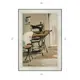 Картина в раме Декор депо Константин Малютин "Зингер" E20 51x36 см без стекла