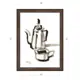 Картина в раме Декор депо Константин Малютин "Чай" E21 61x46 см без стекла