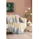 Плед Arya home Snowflake 200x220 см полиэстер цвет серый бежевый