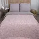 Плед La Notta Розы 130x170 см флис цвет розовый