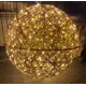 Электрическая светящиеся фигура Шар 100 LED 100x100x100 см теплый белый свет