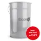 Эмаль по ржавчине фасадная Elcon КО-168 цвет ярко-красный 25 кг