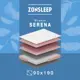 Матрас ZonSleep Serena 90x190x22 см независимый пружинный блок, односпальный