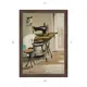 Картина в раме Декор депо Константин Малютин "Зингер" E21 71x51 см без стекла