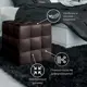 Пуф Трия квадратный 41x43x41 см цвет коричневый