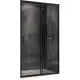 Душевая дверь Abber Schwarzer Diamant AG30120B раздвижная прозрачная 195х120см